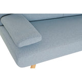 Sofabed DKD Home Decor Polyester Rubber wood (200 x 72 x 80 cm)