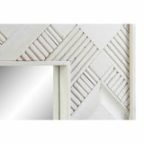 Wall mirror DKD Home Decor White Mango wood Rhombus (154 x 4 x 92 cm)-2