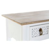 Console DKD Home Decor White Fir Light brown (110 x 40 x 79 cm)-1