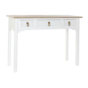 Console DKD Home Decor White Fir Light brown (110 x 40 x 79 cm)-0