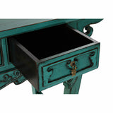 Side table DKD Home Decor Metal Turquoise Oriental Elm (135 x 37 x 89 cm)-1