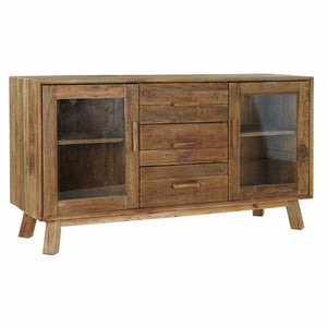 Sideboard DKD Home Decor   Natural Wood Crystal Recycled Wood 160 x 48 x 85 cm-0