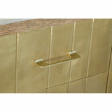 Sideboard DKD Home Decor Golden Natural Brass Mango wood 150 x 43 x 77 cm-7