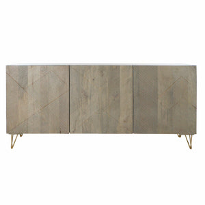 Sideboard DKD Home Decor Metal Mango wood (160 x 45 x 75 cm)-0