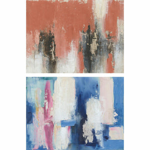 Painting DKD Home Decor Abstract Modern (120 x 4 x 90 cm) (2 Units)-0