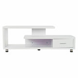 TV furniture DKD Home Decor White MDF (140 x 50 x 40 cm)-3