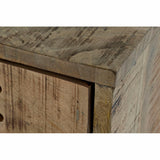 Sideboard DKD Home Decor Black Metal Mango wood (140 x 40 x 93 cm)-4