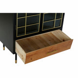 Sideboard DKD Home Decor   Black Natural Crystal MDF Wood 70 x 40 x 117 cm-5