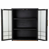 Sideboard DKD Home Decor   Black Natural Crystal MDF Wood 70 x 40 x 117 cm-4