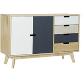 Sideboard DKD Home Decor Paolownia wood MDF Wood (100 x 35 x 65.5 cm)-7