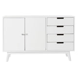 Sideboard DKD Home Decor Paolownia wood MDF Wood (100 x 35 x 65.5 cm)-8