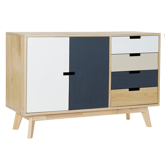 Sideboard DKD Home Decor Paolownia wood MDF Wood (100 x 35 x 65.5 cm)-0