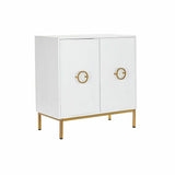 Sideboard DKD Home Decor   White Wood Metal Mango wood Golden 80 x 37,5 x 80 cm-0