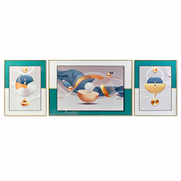 Set of 3 pictures DKD Home Decor Modern (240 x 3 x 80 cm)-0