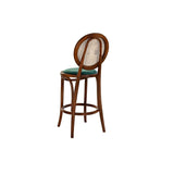 Stool DKD Home Decor Green Dark brown 43 x 43 x 108 cm-1