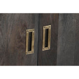 Sideboard DKD Home Decor Brown Metal Mango wood 122 x 38 x 76 cm-2
