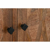 Sideboard DKD Home Decor   Light brown Brown Black Metal Teak 175 x 40 x 90 cm-1
