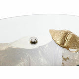 Side table DKD Home Decor Transparent Golden Resin Crystal 100 x 60,5 x 46 cm-1