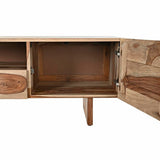 TV furniture DKD Home Decor Waves Brown Light brown Wood 145 x 45 x 46 cm-3