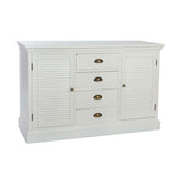 Sideboard DKD Home Decor   Wood White 126 x 41 x 82 cm-0