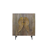 Sideboard DKD Home Decor Golden Brown Mango wood (100 x 45 x 120 cm)-2