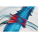 Painting DKD Home Decor Feathers 180 x 3 x 60 cm (2 Units)