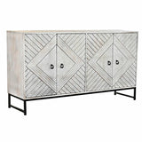 Sideboard DKD Home Decor   155 x 40 x 85 cm Metal White Mango wood-0