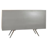 Sideboard DKD Home Decor Grey Golden Metal White Mango wood (152 x 43 x 84 cm)-1