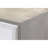 Sideboard DKD Home Decor Grey Golden Metal White Mango wood (152 x 43 x 84 cm)-2