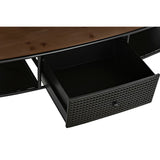 TV furniture DKD Home Decor Fir Metal (150 x 39 x 58 cm)-3