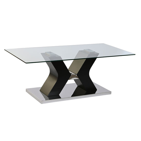 Centre Table DKD Home Decor Tempered Glass MDF Wood (120 x 60 x 45 cm)-0