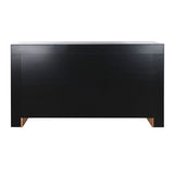 Sideboard DKD Home Decor Brown Black Pinewood Recycled Wood 182 x 50 x 107-4