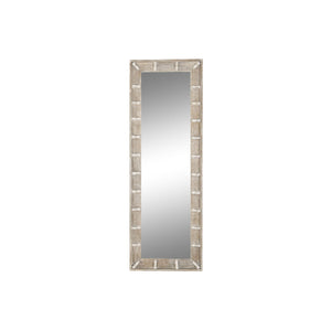 Wall mirror DKD Home Decor 55,8 x 7 x 165 cm Brown White Mango wood-0