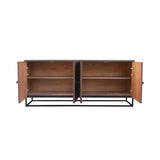 Sideboard DKD Home Decor 177 x 38 x 75 cm Dark brown Wood-7