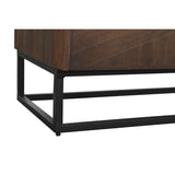Sideboard DKD Home Decor 177 x 38 x 75 cm Dark brown Wood-3
