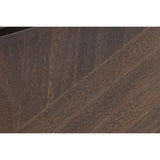 Sideboard DKD Home Decor 177 x 38 x 75 cm Dark brown Wood-5
