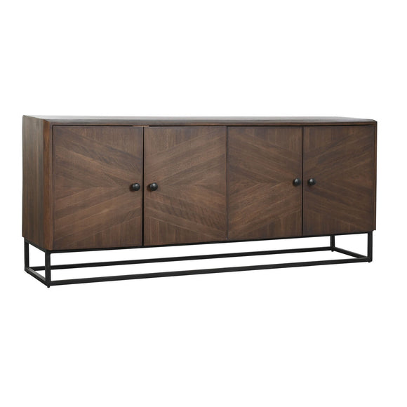 Sideboard DKD Home Decor 177 x 38 x 75 cm Dark brown Wood-0