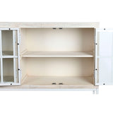 Sideboard DKD Home Decor 170 x 45 x 100 cm Metal White Mango wood-5