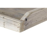 Shelves DKD Home Decor 190 x 40 x 200 cm Fir Natural Metal White 40 % Metal-4