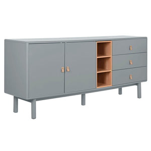 Sideboard Home ESPRIT Blue Grey 180 x 40 x 75 cm-0