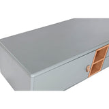 TV furniture Home ESPRIT Blue Grey polypropylene MDF Wood 140 x 40 x 55 cm-4