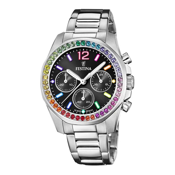 Men's Watch Festina F20606/3 Silver-0
