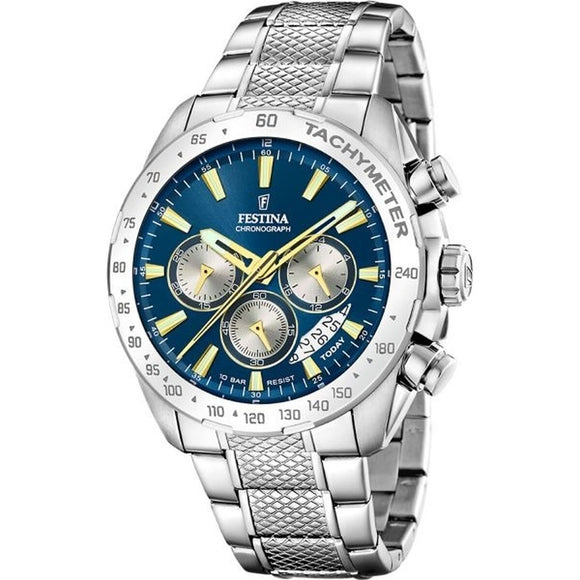 Men's Watch Festina F20668/5 Silver-0