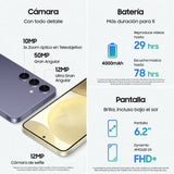 Smartphone Samsung Galaxy S24 8 GB RAM 6,1" 128 GB Yellow-4