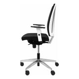 Office Chair Cózar P&C BALI840 White Black-4