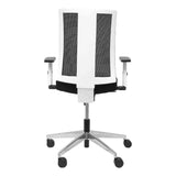 Office Chair Cózar P&C BALI840 White Black-2