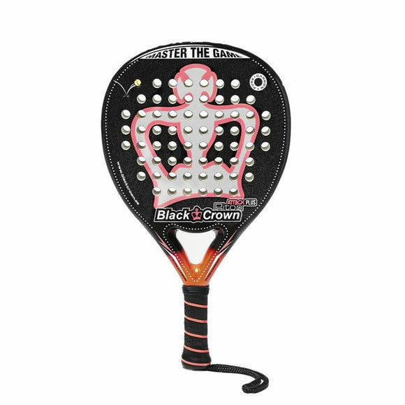 Padel Racket Black Crown Piton Attack Plus Black-0