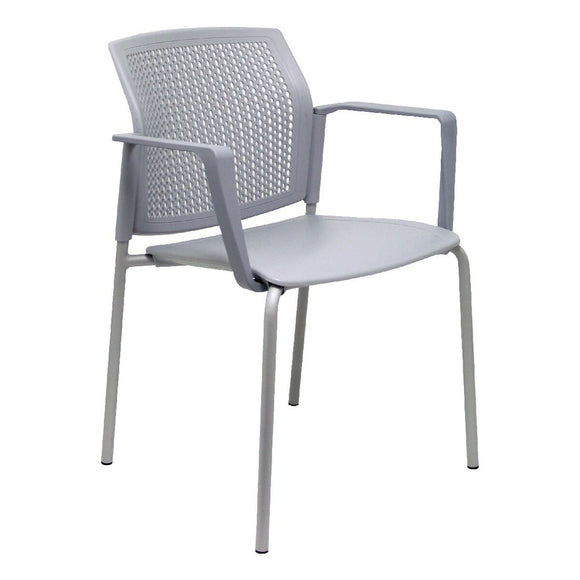 Reception Chair Sege P&C 4349PTGI40 Grey (4 uds)-0