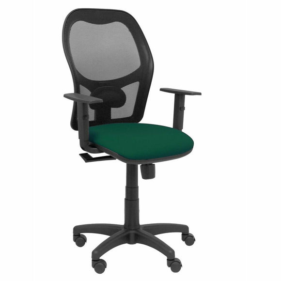 Office Chair P&C 6B10CRN With armrests Dark green-0