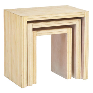 Side table 60 x 40,5 x 58 cm Natural-0